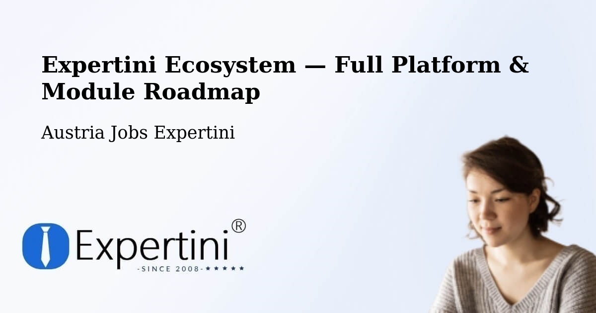 Expertini Ecosystem — Full Platform & Module Roadmap – Strem